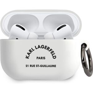 Karl Lagerfeld Rue St Guillaume puzdro Airpods Pro biele
