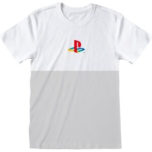 Tričko PlayStation Retro Symbol White Unisex S