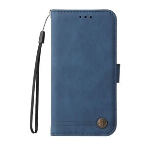 Knižkové puzdro Skin Feel case modré – Xiaomi 11T / 11T Pro