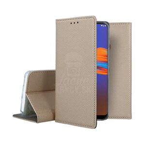 Knižkové puzdro Smart Case Book zlaté – Motorola Moto E6s / E6i