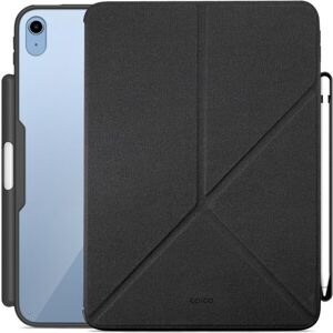 Epico Clear Flip Case iPad 10,9" (2022) - čierna transparentná