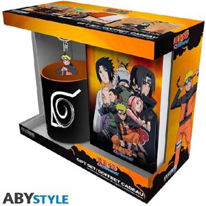 Darčekový set Naruto Shippuden - Hrnček + Kľúčenka + Zápisník