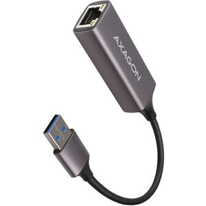 AXAGON ADETR USB A 3.2 Gen 1 Gigabit Ethernet sieťová karta auto inštal titánovo šedá