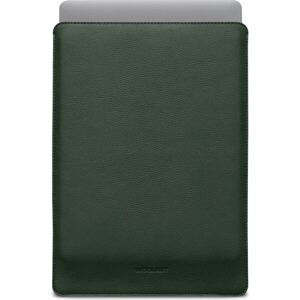Woolnut kožené Sleeve puzdro pre 16" MacBook Pro tmavo zelené
