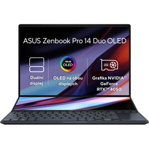 ASUS Zenbook Pro 14 Duo OLED (UX8402, 13th Gen Intel), čierna