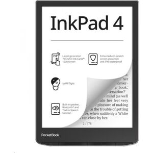 PocketBook InkPad 4 strieborná