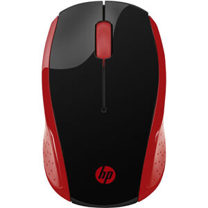 HP 200 bezdrôtová myš červená