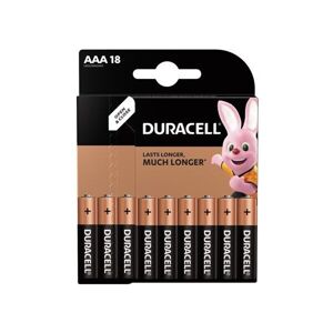Duracell Basic AAA alkalická batéria, 18 ks