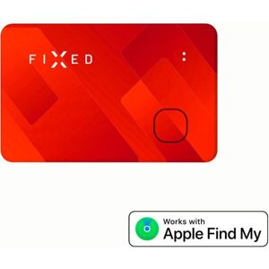 FIXED Tag Card smart lokátor s podporou Find My oranžový