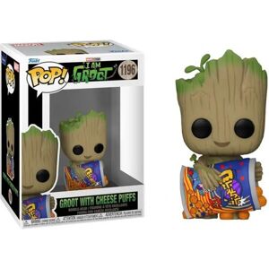 Funko POP! #1196 Marvel: I Am Groot - Groot w/Cheese Puffs