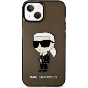 Karl Lagerfeld IML Ikonik NFT kryt iPhone 14 Plus čierny
