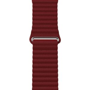 Next One Leather Loop remienok Apple Watch 42/44/45mm červený