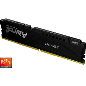 Kingston FURY Beast 16GB 5200MT/s DDR5 CL36 DIMM Black AMD EXPO