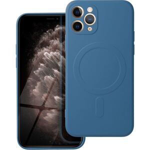 Silicone Mag Cover case compatible s MagSafe pre IPHONE 11 PRO blue