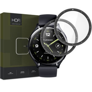 HOFI Hybrid 2x ochranné sklo na Xiaomi Watch 2, čierne