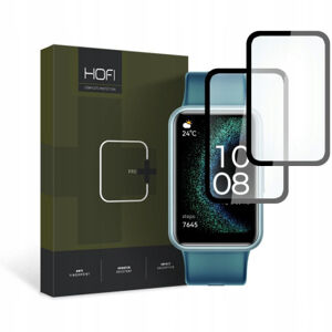 HOFI Hybrid 2x ochranné sklo na Huawei Watch Fit SE, čierne