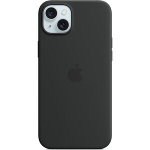 Apple silikínový kryt s MagSafe na iPhone 15 Plus čierny