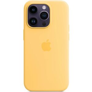 Apple silikónový kryt s MagSafe na iPhone 14 Pro slnečno žltá