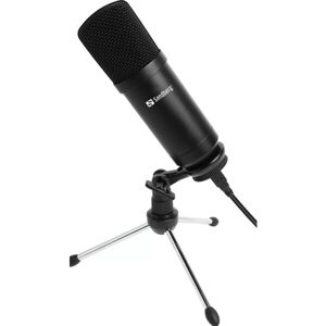 Sandberg Streamer mikrofón čierny