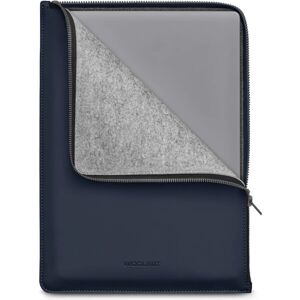 Woolnut Coated PU Folio púzdro pre 13/14" MacBook tmavo modré