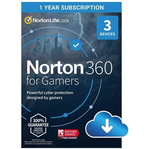 Norton 360 For Gamers 50GB SK 1 užívateľ pre 3 zariadenia na 12 mesiacov (ESD)