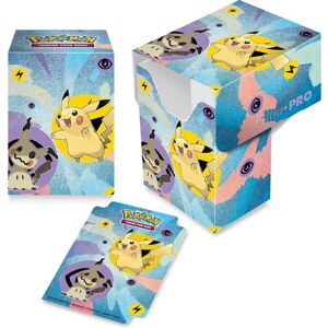 UP - Pikachu & Mimikyu Full View Deck Box for Pokémon