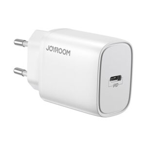 Joyroom L-P201 sieťová nabíjačka USB-C PD 20W, biela (L-P201)