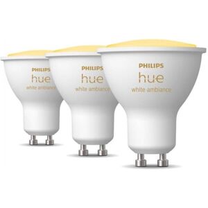 Philips HUE Bluetooth 3x žiarovka LED GU10 4,3 W 350lm 2200-6500K
