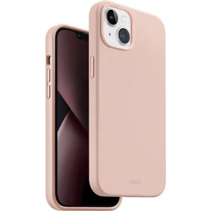 UNIQ Lino MagClick silikónový kryt iPhone 14 ružový