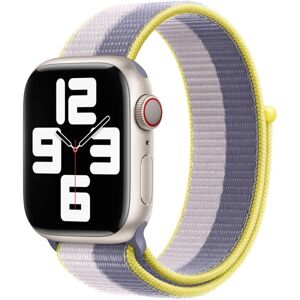 Apple Watch prevliekací športový remienok 41/40/38mm levanduľovo šedý / svetlo ľaliový