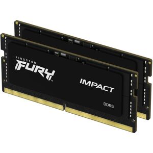 Kingston Fury Impact 16GB 4800MHz CL38 DDR5 SO-DIMM (2x8) Black