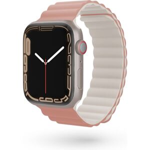 Epico Watch Strap Magnetic for Apple Watch 42/44/45/49 mm-ružová/sivá