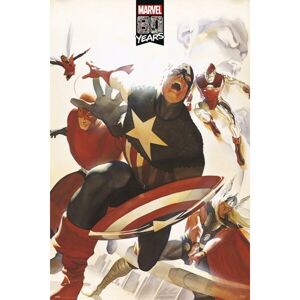 Plagát Marvel - 80 Years Avengers (133)