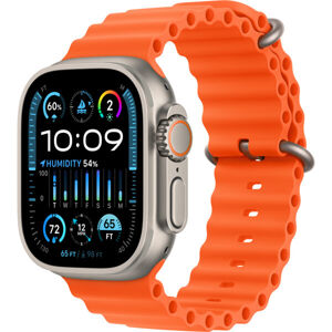 Apple Watch 49/45/44/42mm oranžový Oceánsky remienok