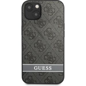 Guess PU 4G Stripe kryt iPhone 13 mini sivý