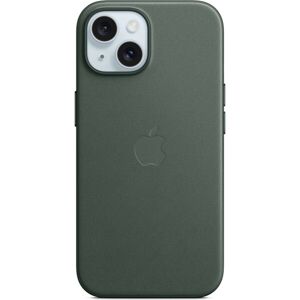 Apple kryt z tkaniny FineWoven s MagSafe na iPhone 15 listovo zelený