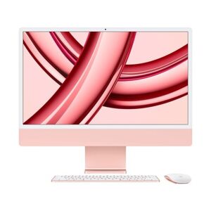Apple iMac 24" M3 (2023) 10GPU/8GB/256GB ružový