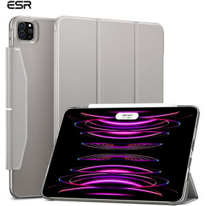 ESR Ascend Trifold puzdro Apple iPad Pro 12.9" (2022/2021) šedé