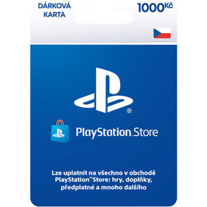 PS4 PlayStation Store - kredit 1000 Kč