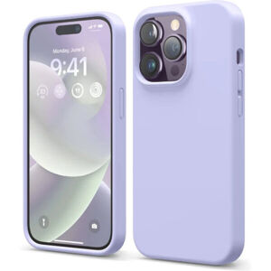 Elago Silicone Case for iPhone 14 Pro Max (6.7'') Purple