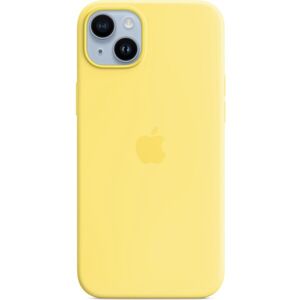 Apple silikónový kryt s MagSafe na iPhone 14 Plus kanárikovo žltý