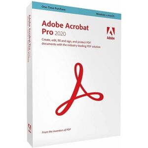 Adobe Acrobat Pro 2020 MP SK krabicová licencia