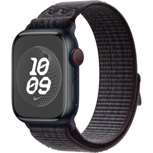 Apple Watch 41/40/38mm čierno-modrý prevliekací športový remienok Nike