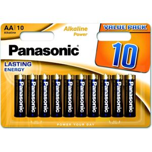Panasonic AA alkalická batéria, 10 ks