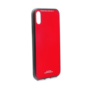 Sklenený kryt Glass Case červený – Huawei Mate 20 Pro