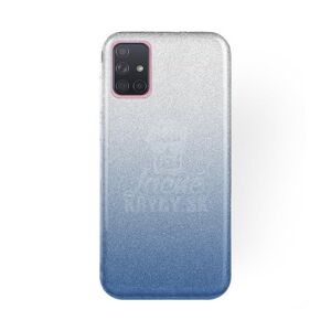 Ligotavý Kryt Forcell Shining transparentno-modrý – Huawei P40 Lite