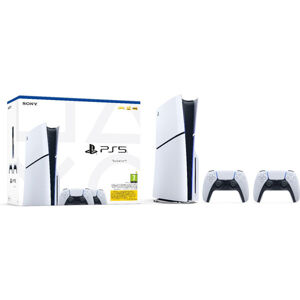 PlayStation 5 + DualSense Wireless Controller biely (verzia slim)