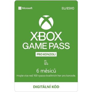 Xbox Game Pass pre konzoly - predplatné 6 mesiacov CC (digitálna verzia)
