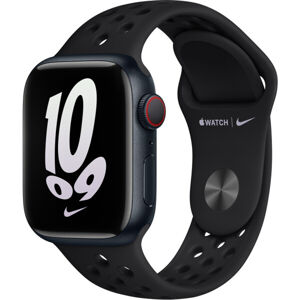Apple Watch Apple Watch 41mm čierny/čierny Nike športový remienok