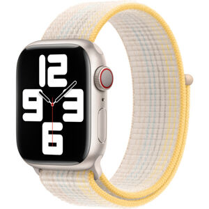 Apple Watch Apple Watch 41mm hviezdne biely prevliekací športový remienok